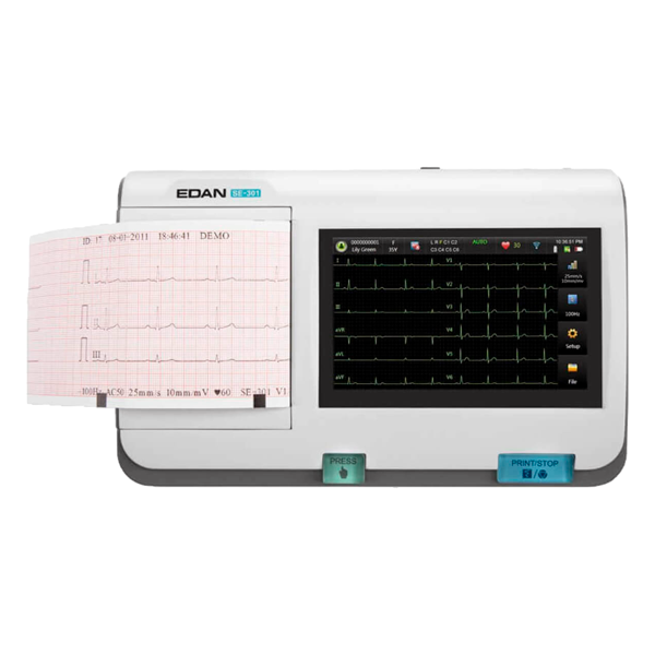 Elettrocardiografo Edan SE-301 ECG a riposo