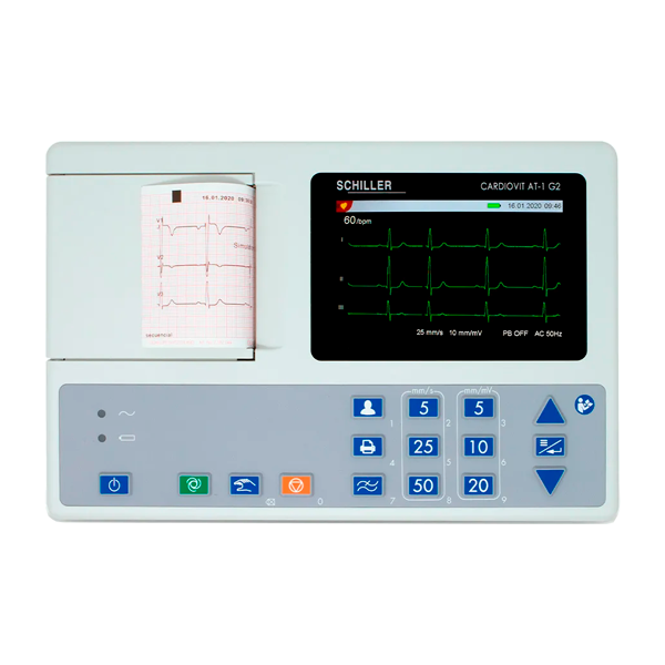 Électrocardiographe Schiller Cardiovit AT-1 G2 ECG de repos