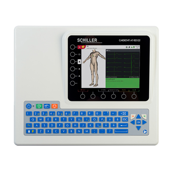 Électrocardiographe Schiller Cardiovit AT-102 G2 ECG de repos
