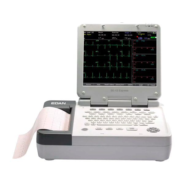 Électrocardiographe Edan SE-12 Express ECG d’effort
