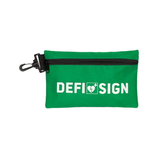 Trousse de premiers secours DefiSign – Sacoche pour accessoires AED