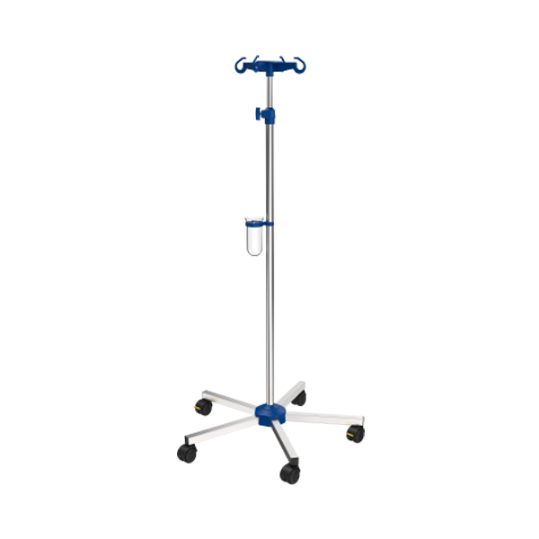 Pied à perfusion chromé Provita Medical I-N41121