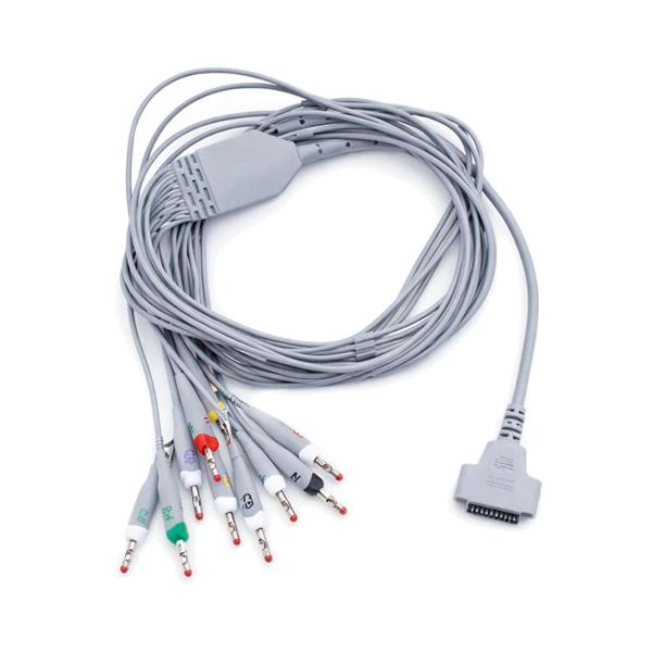Cavo paziente con connettore a banana per ECG Edan PADECG / SE-1515 / DX12