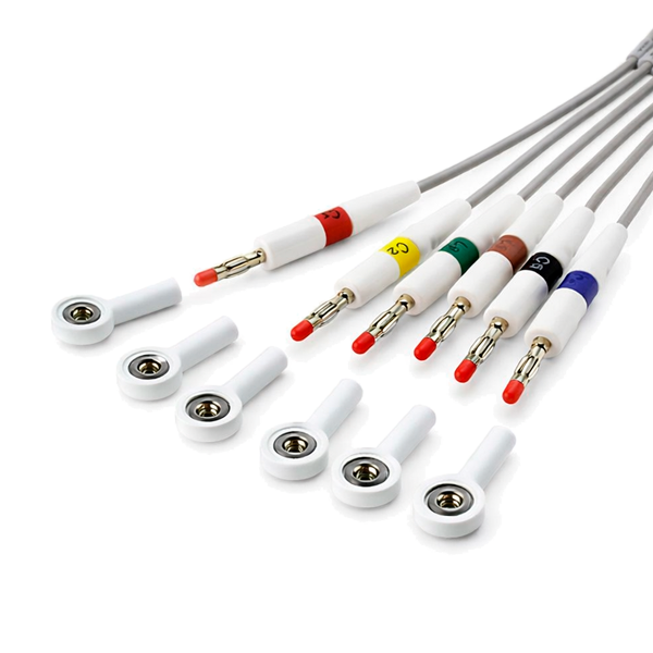 adaptateurs clip pour câbles ecg fiches bananes