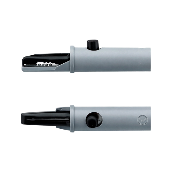 adaptateurs pinces crocodiles pour câbles ecg fiches bananes