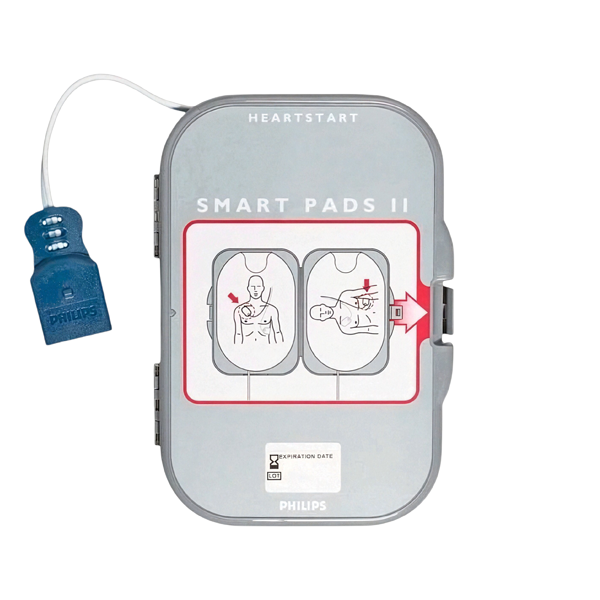 Électrodes universelles Smart Pads II pour Philips Heartstart FRx