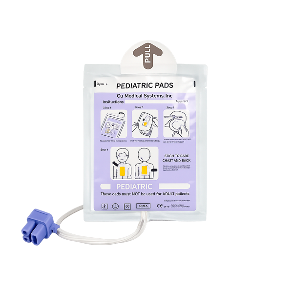 Électrodes pédiatriques pour CU Medical I-PAD SP1 / SP2 / Colson DEF-NSI