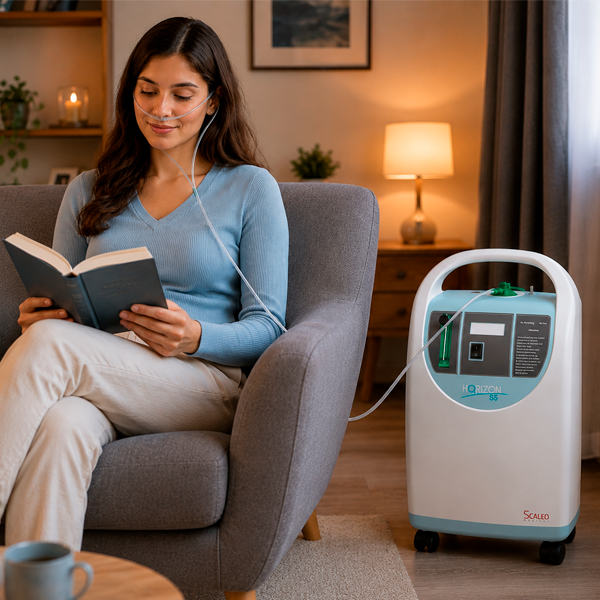 concentrateur d'oxygène scaleo medical horizon s5