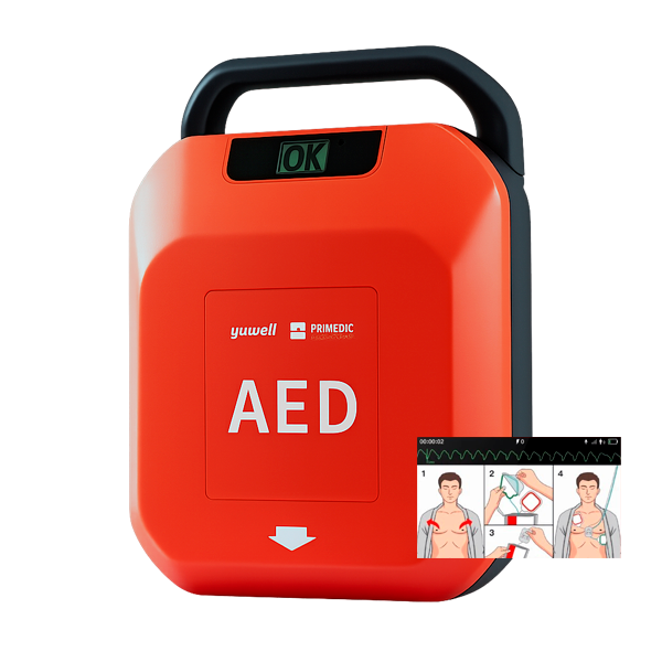primedic heartsave y avec ecran lcd / primedic heartsave ya avec ecran lcd
