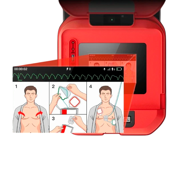 primedic heartsave y avec ecran lcd / primedic heartsave ya avec ecran lcd