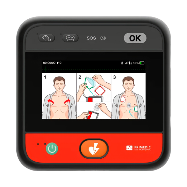 Défibrillateur Primedic HeartSave myPAD Connected automatique