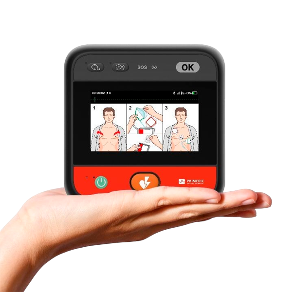 primedic heartsave mypad display