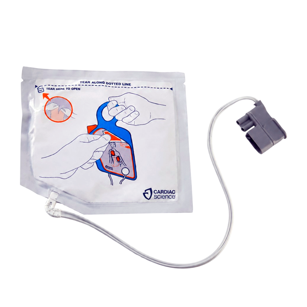 Électrodes pédiatriques pour Cardiac Science Powerheart G5