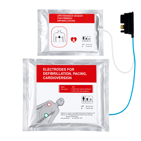 Elettrodi per Primedic HeartSave Y / YA con sensore CPR