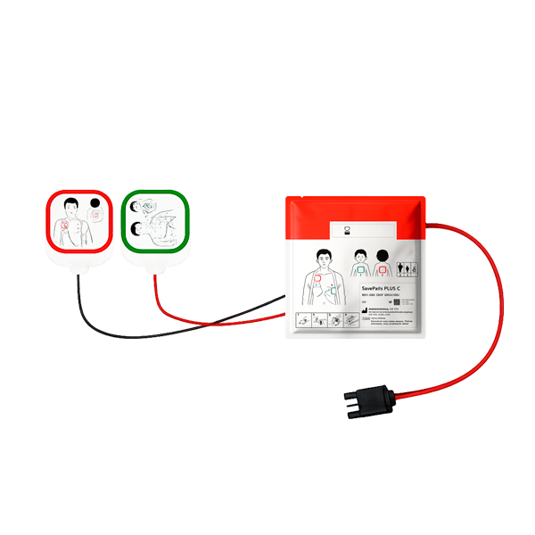 Multifunktionale Elektroden für das Pprimedic Heartsave MyPad