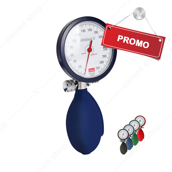 Boso Clinicus II – Tensiomètre manuel à double tubulure avec cadran analogique