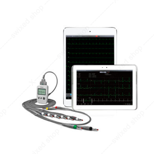 Électrocardiographe sans fil Edan PADECG - ECG numérique pour iOS et Android