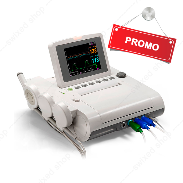 Edan F3 – Moniteur professionnel à double canal avec capteurs et écran couleur