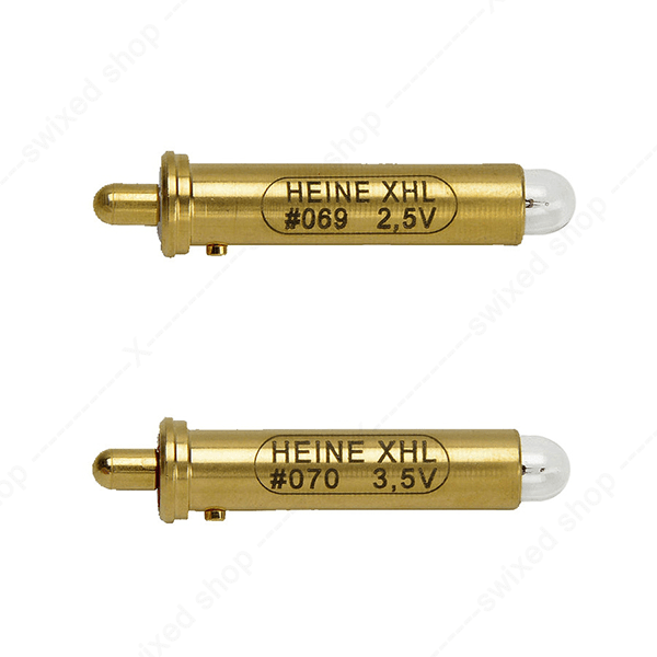Heine Beta 200 – Ampoule de rechange 2,5 V ou 3,5 V pour ophtalmoscopes