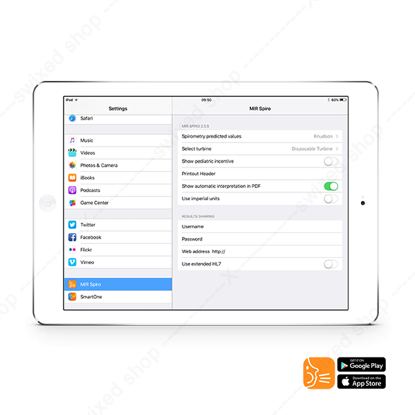 Spiromètre Mir Spirobank II Smart Bluetooth