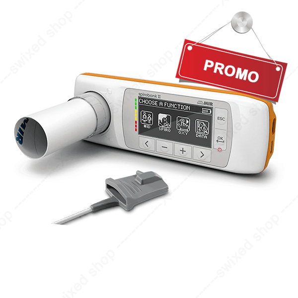 Mir Spirobank II Advanced – Appareil portable avec écran tactile et connectivité USB/Bluetooth