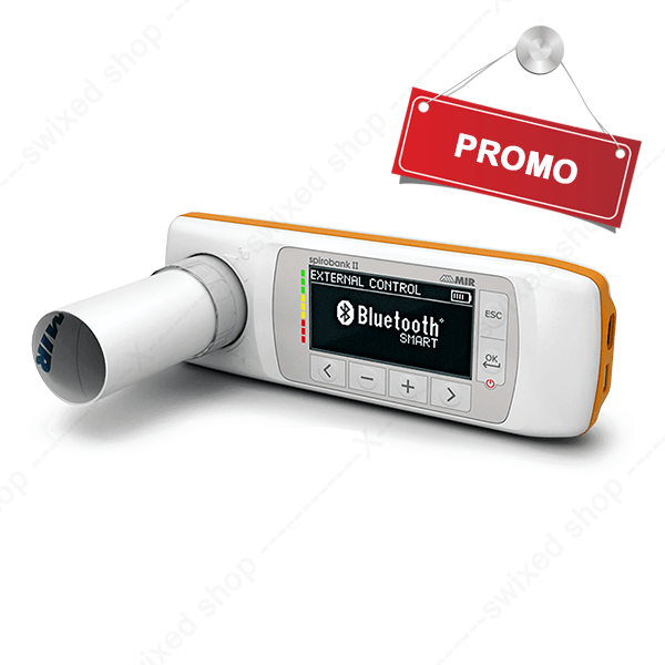 Mir Spirobank II Smart – Enregistreur Bluetooth pour données respiratoires
