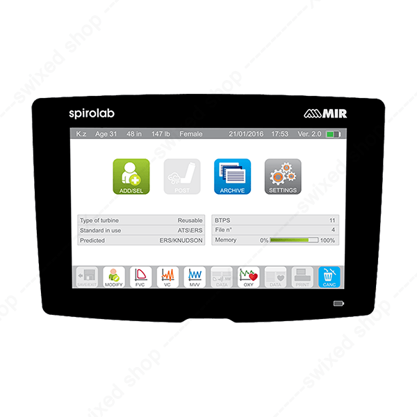 Spiromètre Mir Spirolab New