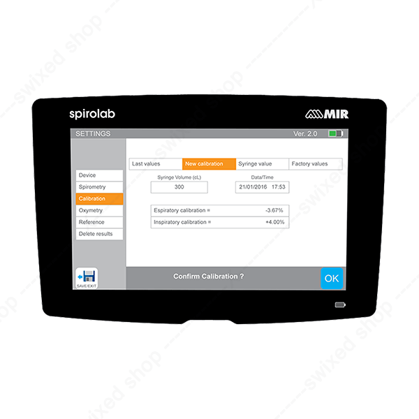 Spiromètre Mir Spirolab New