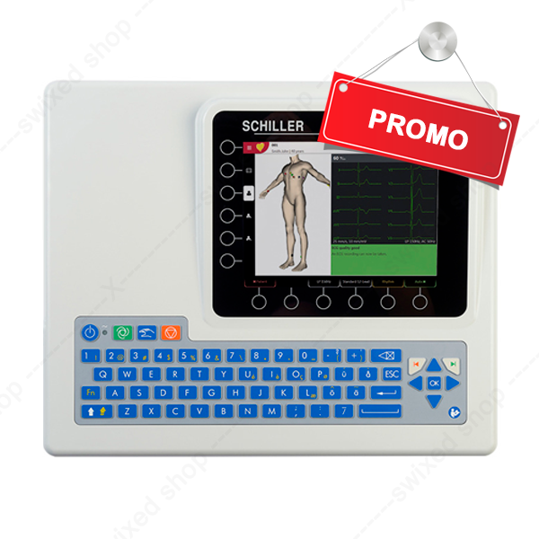 Schiller Cardiovit AT-102 G2 – Électrocardiographe 12 dérivations avec connectivité Wi-Fi