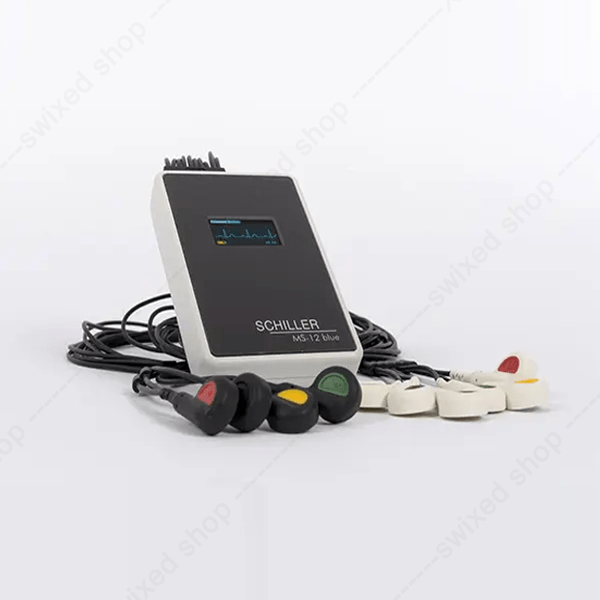 ECG de repos numérique Schiller CS104 MS12 Blue