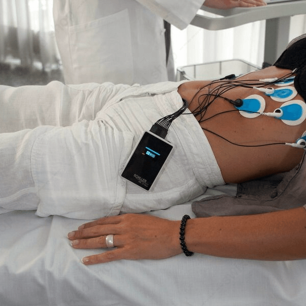 ECG de repos numérique Schiller CS104 MS12 Blue