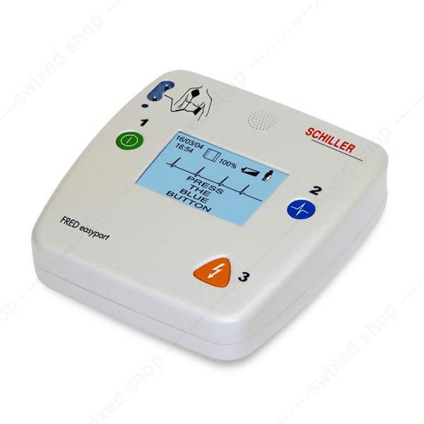 Schiller Fred Easyport – Défibrillateur semi-automatique compact et portable
