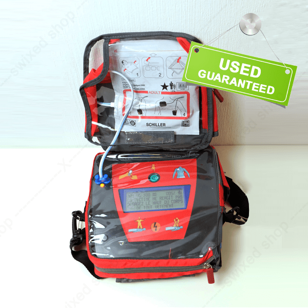 Schiller FRED Easy Life – Défibrillateur d’occasion semi-automatique, garanti 2 ans