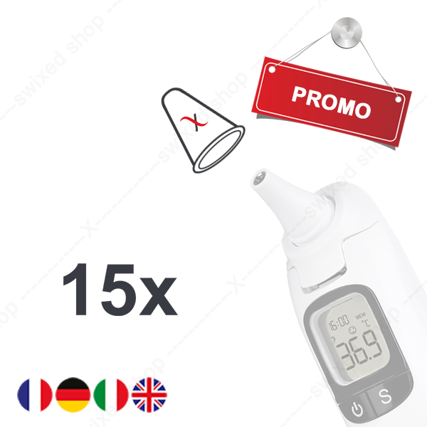 Swixed Probetherm 201 – Couvres-sondes pour Tympatherm 200