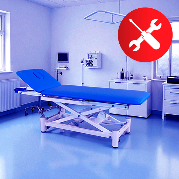 Service de maintenance – Contrôle technique des tables d’examen médical électriques